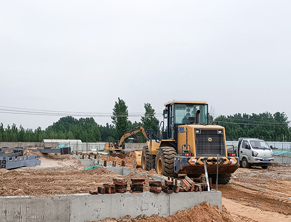 最新消息！唐山金路智能數(shù)字化工廠建設項目進入施工高峰階段